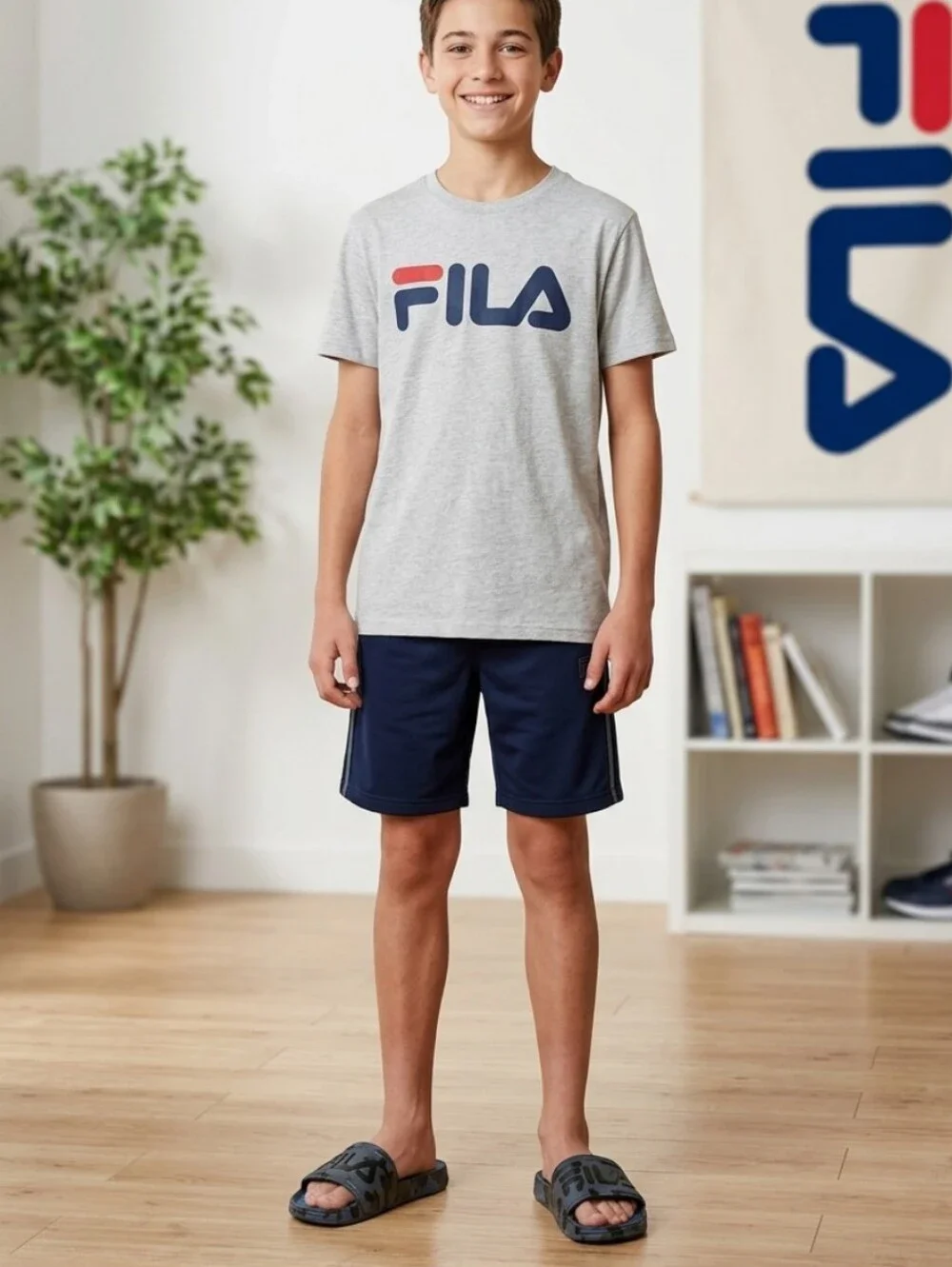 FILA Boys Slides 7 New